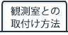 観測室との取付方法